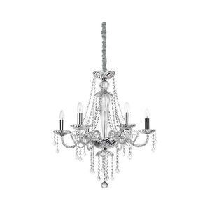 Ideal Lux - Krištáľový luster na reťazi AMADEUS 6xE14/40W/230V pr. 67 cm číra 168753 vyobraziť