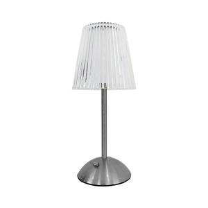 LED Stmiev. dotyková nabíjacia stolná lampa ELBA LED/1, 6W/800 mAh matný chróm/číra ML1291 vyobraziť