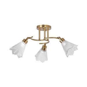 Luster na tyči 3xE14/60W/230V zlatá W-N6578/3 vyobraziť