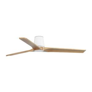 FARO Barcelona FARO 33838 - Stropný látor HEYWOOD TUB L borovica/biela pr. 132 cm + DO 33838 vyobraziť