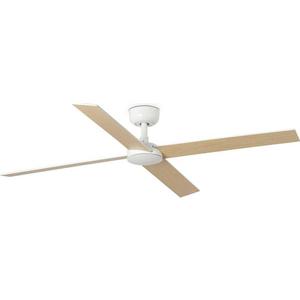 FARO Barcelona FARO 34355WT - Stropný látor RUDDER L biela/béžová pr. 132 cm WT + DO 34355T vyobraziť