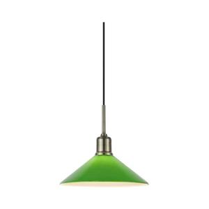 Markslöjd 108868 - Luster na lanku VELA 1xE27/40W/230V mosadz/zelená 108868 vyobraziť