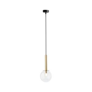 Luster na lanku DAISY 1xG9/12W/230V pr. 14 cm zlatá/čierna/číra 40757 vyobraziť