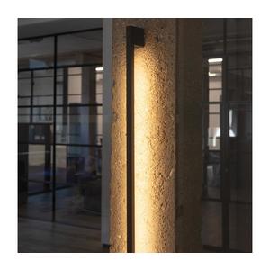 38890 - LED Vonkajšie nástenné svietidlo YALTE LED/8W/230V 4000K IP54 čierna 38890 vyobraziť