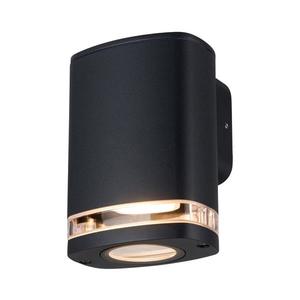 38884 - Vonkajšie nástenné svietidlo ZEVI 1xGU10/10W/230V IP54 čierna 38884 vyobraziť