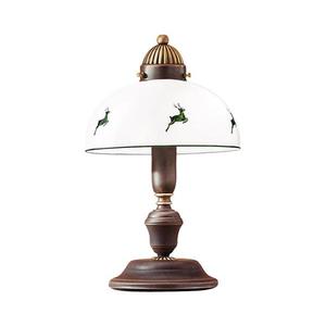 Kolarz 731.73.100 - Stolná lampa NONNA 1xE27/75W/230V hnedá/jelene zelená 731.73.100 vyobraziť