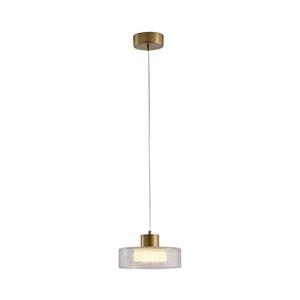 Eurolamp LED Luster na lanku LED/8W/230V 3000K zlatá/číra pr. 20 cm 144-18011 vyobraziť
