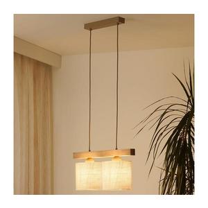 BRILAGI - Luster na lanku FOREST 2xE27/15W/230V borovica/hnedá/krémová 5903240292288 vyobraziť