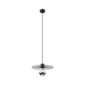 Luster na lanku MONTANA 1xE27/15W/230V pr. 30 cm čierna LM-1.265/300 vyobraziť