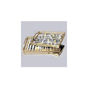 Eurolamp SADA 2x Dekoračný podnos 40x30/35x25 cm zlatá 752-16043 vyobraziť