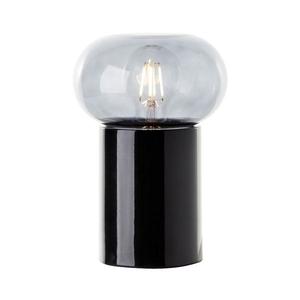 Brilliant - Stolná lampa KNUT 1xE27/25W/230V čierna/číra 99002/06 vyobraziť