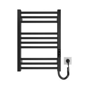 Mario-Radiators Kúpeľňový rebríkový radiátor HF DERBY 100W/230V 57x43 cm čierna 6.1.0400.06.BM vyobraziť