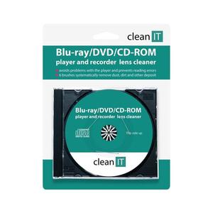 CLEAN IT CL-320 - Čistiace CD pre Blu-ray/DVD/CD-ROM prehrávače CL-320 vyobraziť