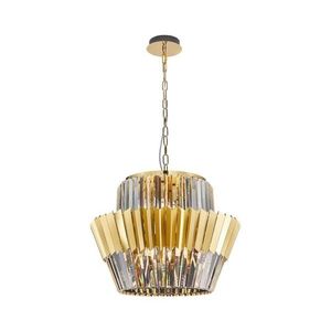 Luster na reťazi DONNA 12xE14/40W/230V pr. 55 cm zlatá ML0415 vyobraziť