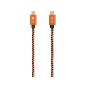 Winner Group - USB kábel USB-C / USB-C 60W 1m oranžová WINKABTYPC3AO vyobraziť