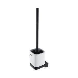 NIMCO MAC 29094KN-90 - Nástenná WC štetka MAYA biela/matná čierna MAC 29094KN-90 vyobraziť
