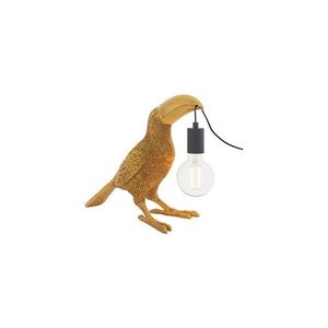 Endon 95077 - Stolná lampa TOCO TOUCAN 1xE27/10W/230V zlatá 95077 vyobraziť
