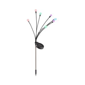 LED RGB Solárne svietidlo FIORINI 8xLED/1, 2V 600 mAh IP44 čierna 325556 vyobraziť
