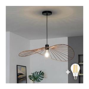 Brilagi - LED luster na lankách CERIA WIRE 1xE27/40W/230V 60x80 cm bronzový EG300169+EG300147 vyobraziť
