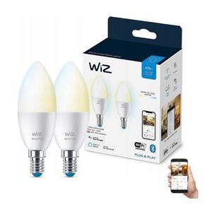 SADA 2x LED Stmievateľná žiarovka C37 E14/4, 9W/230V 2700-6500K CRI 90 Wi-Fi - WiZ 871951455133600 vyobraziť