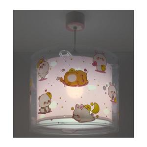 Dalber 41762S - Detský luster KAWAII FRIENDS 1xE27/15W/230V ružový 41762MS vyobraziť