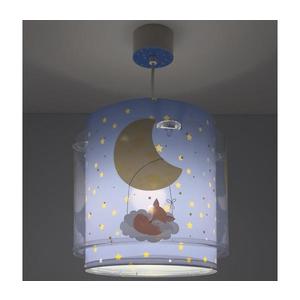 Dalber 76632 - Detský luster MOON DREAMS 1xE27/15W/230V modrá 76632 vyobraziť