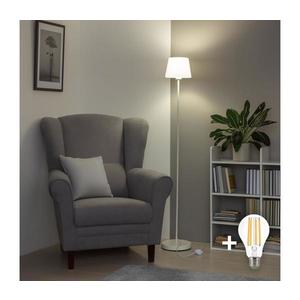 Brilagi - LED stojacia lampa CERIA 1xE27/40W/230V pr. 20, 5 cm biela EG300182+EG781029 vyobraziť