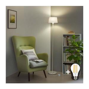 Brilagi - LED stojacia lampa CERIA 1xE27/40W/230V pr. 30 cm biela EG300182+EG781035 vyobraziť