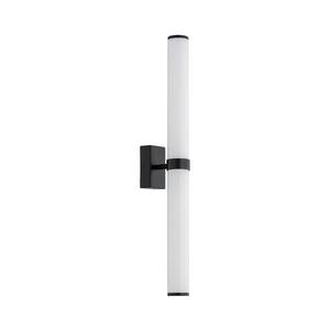 Argon 8927 - LED kúpeľňové osvetlenie zrkadla BATUMI LED/24W/230V 3000K IP44 čierne 8927 vyobraziť