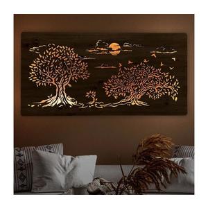 Li-Go 5307/DUB2 - LED stmievateľná nástenná dekorácia LED/24W/230V 120x60 cm dub 5307/DUB2 vyobraziť