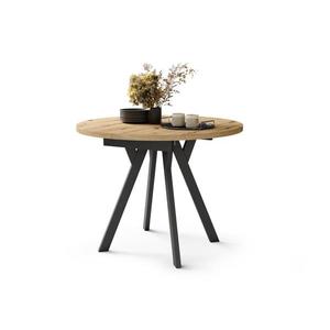 Jedálenský stôl ARTUR dub artisan/čierny 5903631916458 vyobraziť