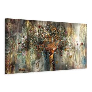 artgeist OBRAZ NA PLÁTNE, abstraktné, stromy, 120/40/1.2 cm vyobraziť