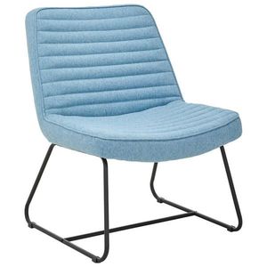 P & B KRESLO, textil, modrá vyobraziť