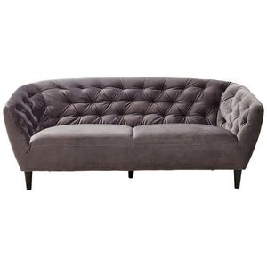 Ambia Home SEDAČKA CHESTERFIELD, textil, tmavosivá vyobraziť