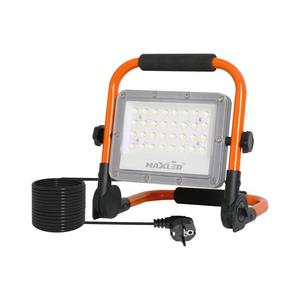 LED reflektor so stojanom LED/50W/230V 5000K IP65 oranžový 5903271845422 vyobraziť