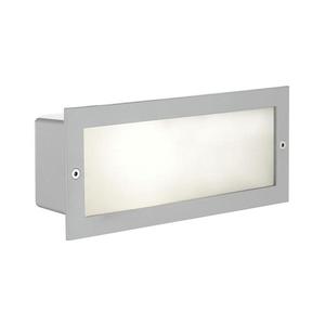 EGLO 88008 - Vonkajšie zapustené svietidlo ZIMBA 1xE27/60W strieborná/biela IP44 88008 vyobraziť