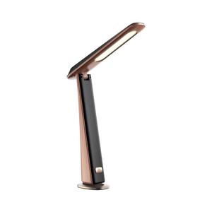 LED stmievateľná nabíjateľná stolová lampa TOP LED/4W/5V 1800 mAh 3000/4000/5000K hnedá/čierna ML2247 vyobraziť