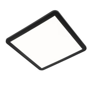 Stropné svietidlo čierne 40 cm vrátane LED 3-stupňového stmievača IP44 - Steve vyobraziť