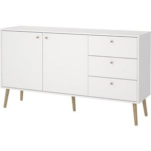 Komoda Boazy 147 cm biela vyobraziť
