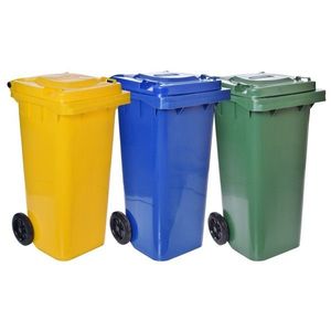Sada smetných nádob 3ks - 120l vyobraziť