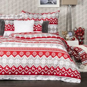 4Home Bavlnené obliečky Red Nordic vyobraziť