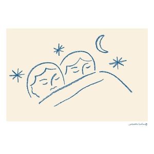 Plagát 40x30 cm Slumber – Amélie Lehoux – The Poster Club vyobraziť