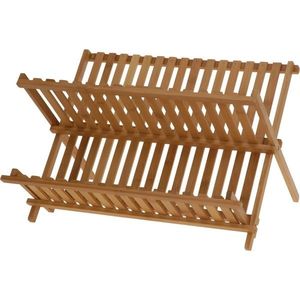 Odkvapkávač na riad Bamboo 42 x 32 x 26 cm vyobraziť