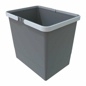 Elletipi Plastový kôš s rukoväťami 15 l, sivá , 15 l vyobraziť