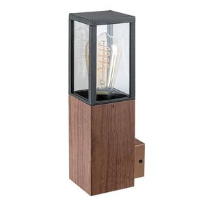 Rabalux 7195 vonkajšia nástenná lampa s drevenými prvkami Wales vyobraziť