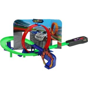 Závodná dráha Fast Racing s autom, 7 dielov, 46, 5 x 6, 2 x 29, 6 cm vyobraziť