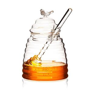 4Home Sklenená dóza na med Honey vyobraziť