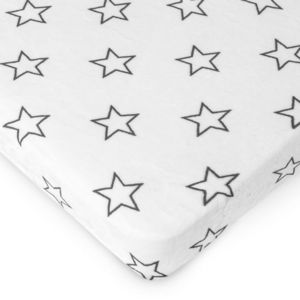 4Home prestieradlo mikroflanel Stars grey, 90 x 200 cm vyobraziť