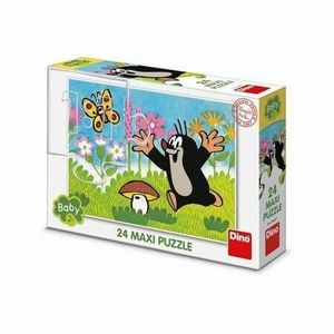 Dino Puzzle Krtko a hríb 66x47cm 24 dielikov v krabici 30x20x6cm 24m+ vyobraziť