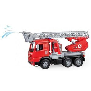 Lena Hasičské auto s funkčnou striekačkou Mercedes Benz Arocs, 47 cm vyobraziť